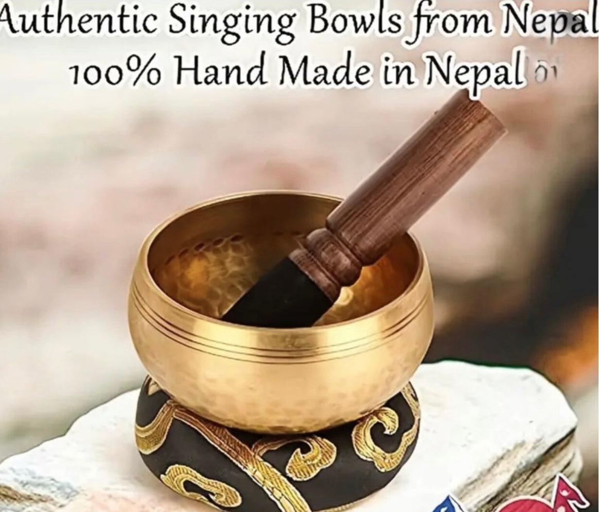 Nepal El Yapımı Meditasyon çanağı – Ruhani ve Estetik Bir Deneyim