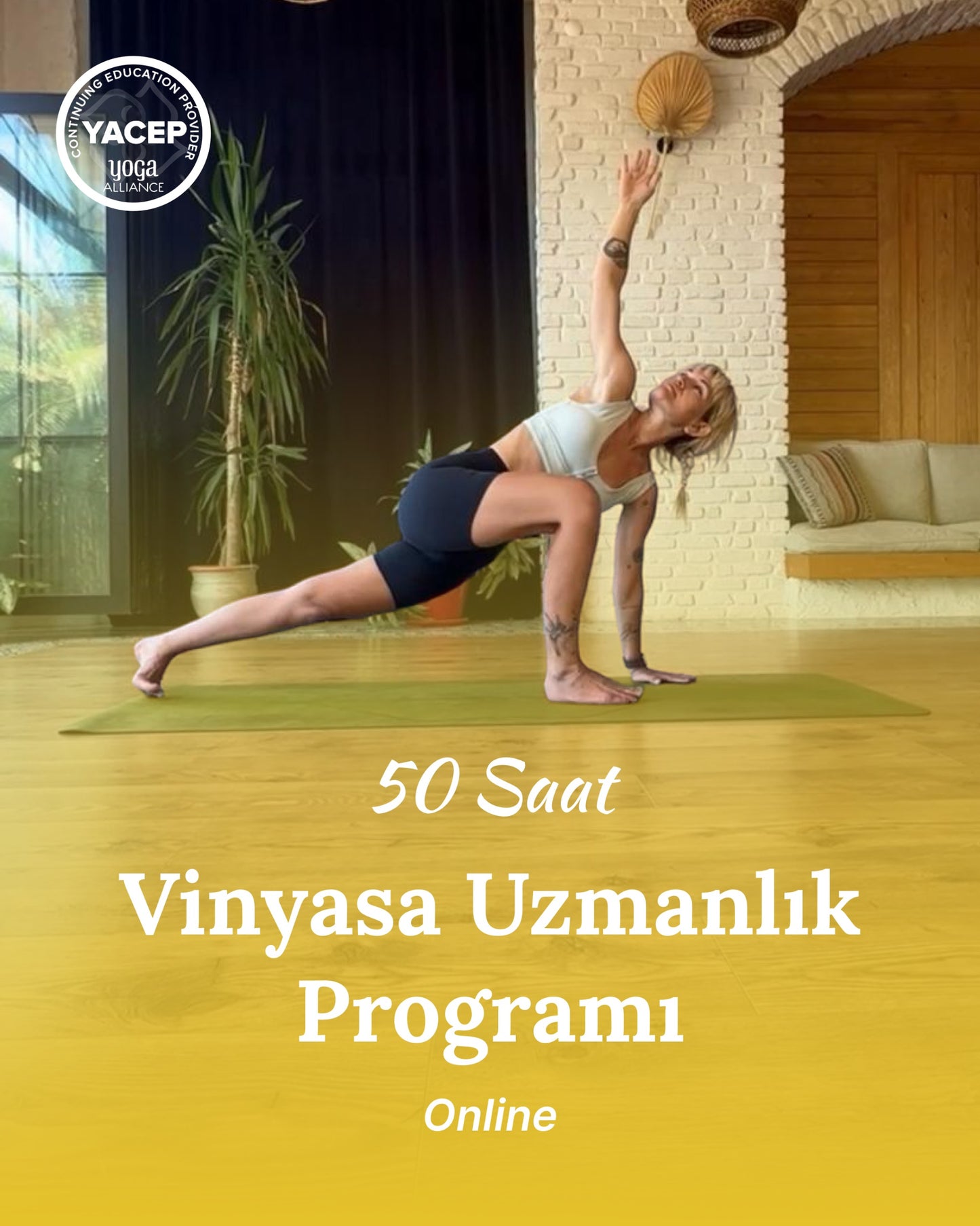 50 Saatlik Vinyasa Yoga Uzmanlaşma Programı